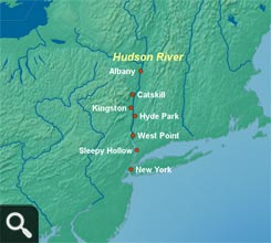 hudson river location